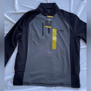 NWT men’s Callaway 1/4 zip golf pullover Size Medium M